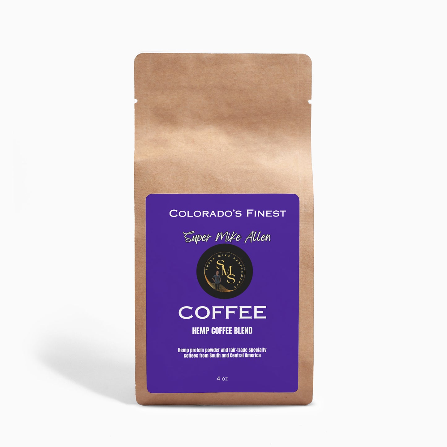 Organic Hemp Coffee Blend - Medium Roast 4oz